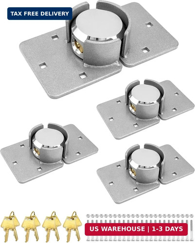 Set lucchetto puck acciaio - lucchetto,